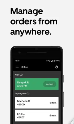 Uber Eats for Restaurants android App screenshot 4